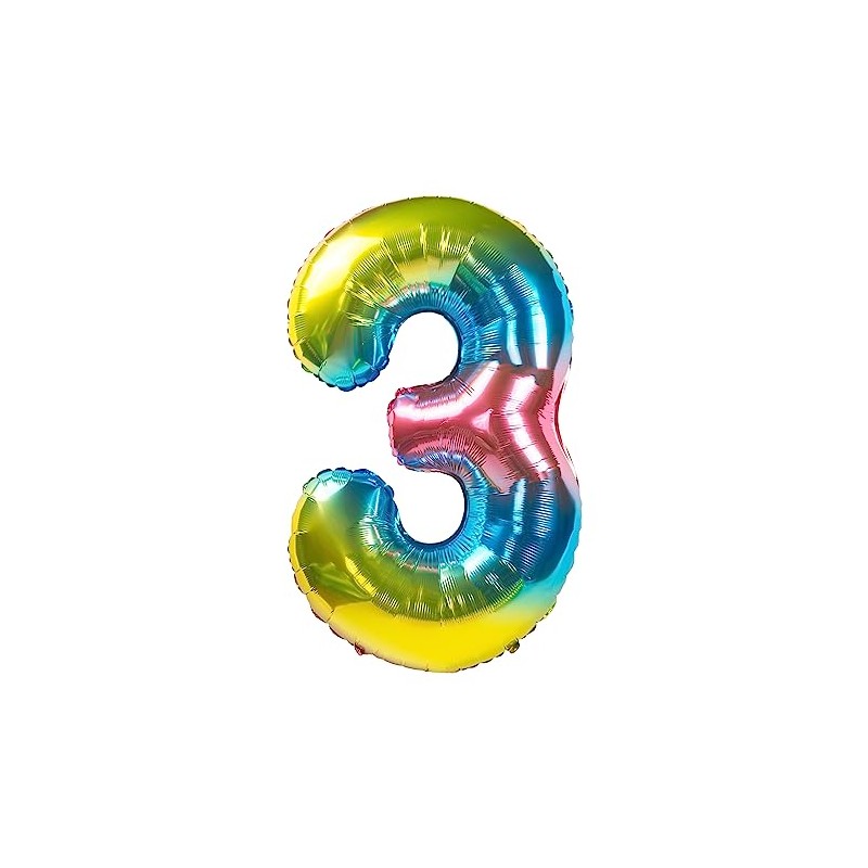 Party Kawaii 32 inch Giant Number Helium Foil Birthday Party