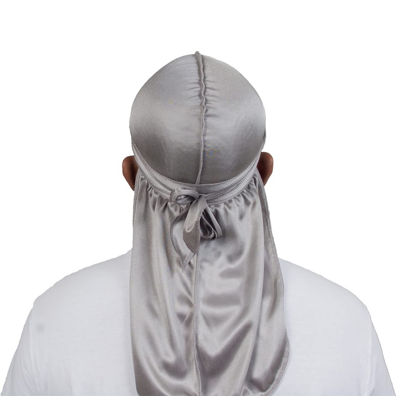 ForceWave Silky Durag for Men Wave Cap Satin Dorag for