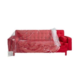 YapitHome Transparent Plastic Sofa Dust Covers Waterproof Sofa Cover Sofa Protector Furniture Bed Sofa Couch Protector (2 x 3 m)