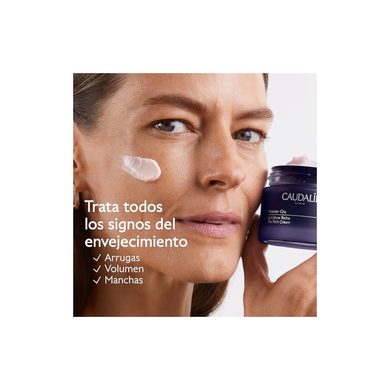 CAUDALIE Premier Cru La Crema Rich con Ceramidas Barrera Cutánea