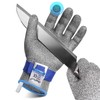 Cut Protection Kitchen Gloves, Powerful Level 9 Protection, Stainless Steel