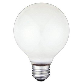Westinghouse 40 watts G25 Globe Incandescent Bulb E26 (Medium) White 12 pk