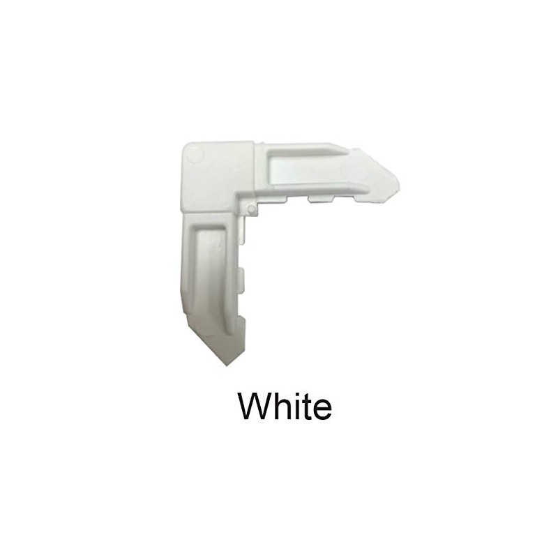 Assembled Custom Size Window Screens (White)