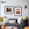 VCK 16x20 Picture Frame 4 Pack, Black Wood Poster Frame,