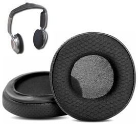 ACCOUTA Earpads Replacement for Aiwa HP-CN5 HP-CN6 Headphones Ear Pads Replacement with Durable Fabric/Breathable Protein Leather and Memory Foam