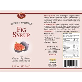 Fig Syrup, 8 oz. (Organic)