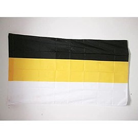 Russian Empire 1858-1896 Flag 2' x 3' for a pole - Russia Empire flags 60 x 90 cm - Banner 2x3 ft with hole - AZ FLAG