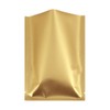 Double-Sided Matte Gold Aluminum Foil Open Fill Heat Seal Bags