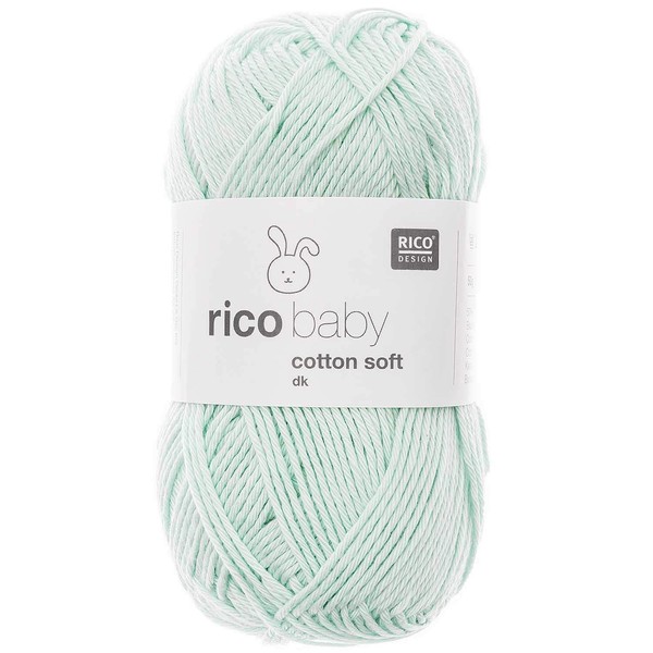 Rico Design Baby Cotton Soft DK, Farbe 031 - mint