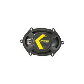 KICKER CS Series CSC68 6 x 8 Inch Car Audio System Speaker, Black (2 Pack)