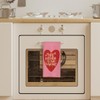 uinwk This Kitchen is for Dancing Funny Kitchen Towels, Pink