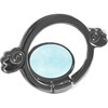 Mirrored Ring Cell Phone Holder (Silver)