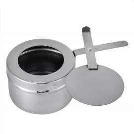 Bufetera Chafer Inserto Entero 9.5 Litros Plegable Acero