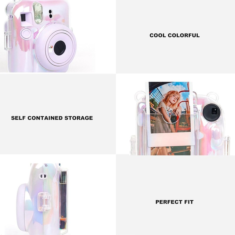 Diydeg Funda Transparente para Mini 12, Bolsa de Transporte rgida
