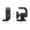 CAMVATE Tilt Adjustable Monitor Mount with Rosette Joint for SmallHD