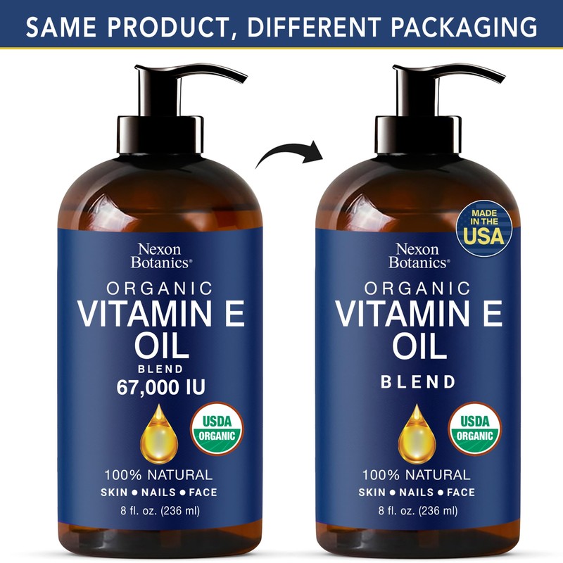 Nexon Botanics Organic Vitamin E Oil Blend 8 fl oz
