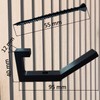 js3dmanufaktur Coat Hook for Acoustic Panels Acoustic Panels Acoustic Panel