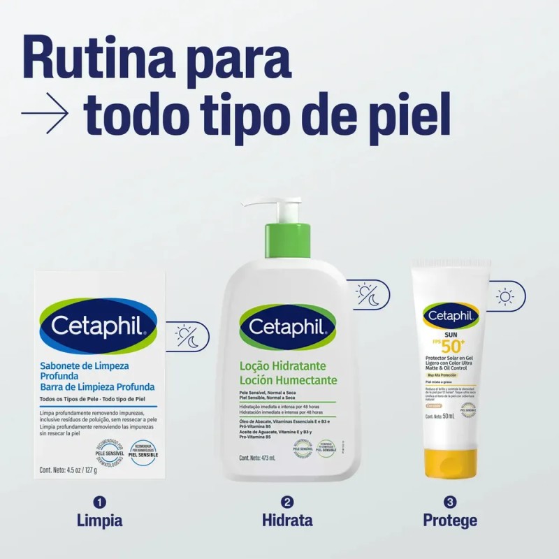 Cetaphil Barra Dermolimpiadora Limpieza Profunda 127 g