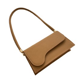 Goodspoon Women's Shoulder Bag, Mini Bag, Handbag, Formal, Party Bag, Sub Bag, brown (light brown)