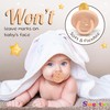SWEETIE Rubber COLOR Pacifier Natural Rubber Pacifier Rounded 1 Count