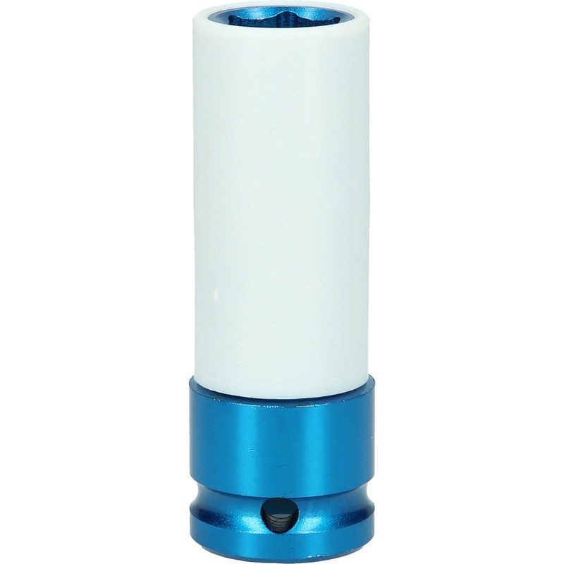 KS Tools 515.2017 1/2" Aluminium wheel impact socket, deep, 17mm