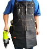 EZZLife Work Aprons, 29.53 x 24.80in(75x63cm) Heaavy Duty Carpenters Working