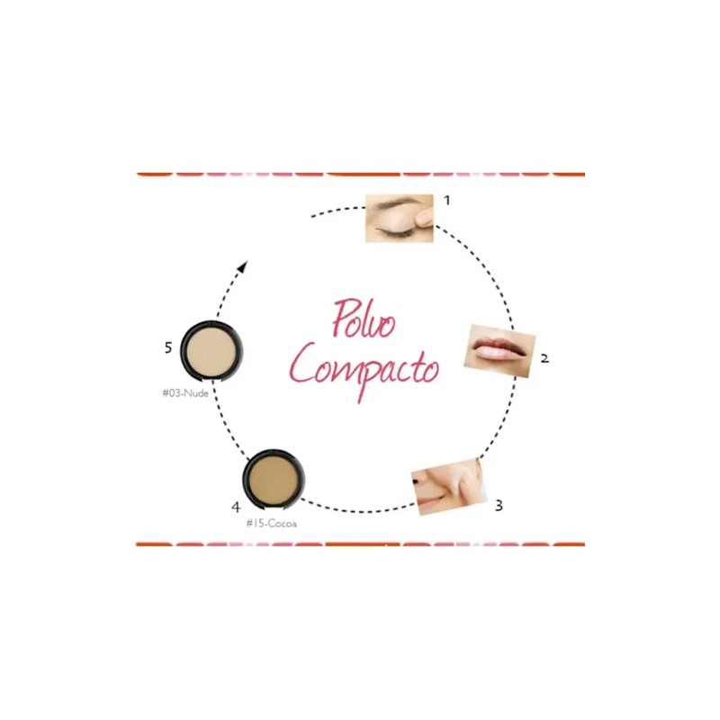 Maquillaje Polvo Compacto Para Rostro Bissu Mate