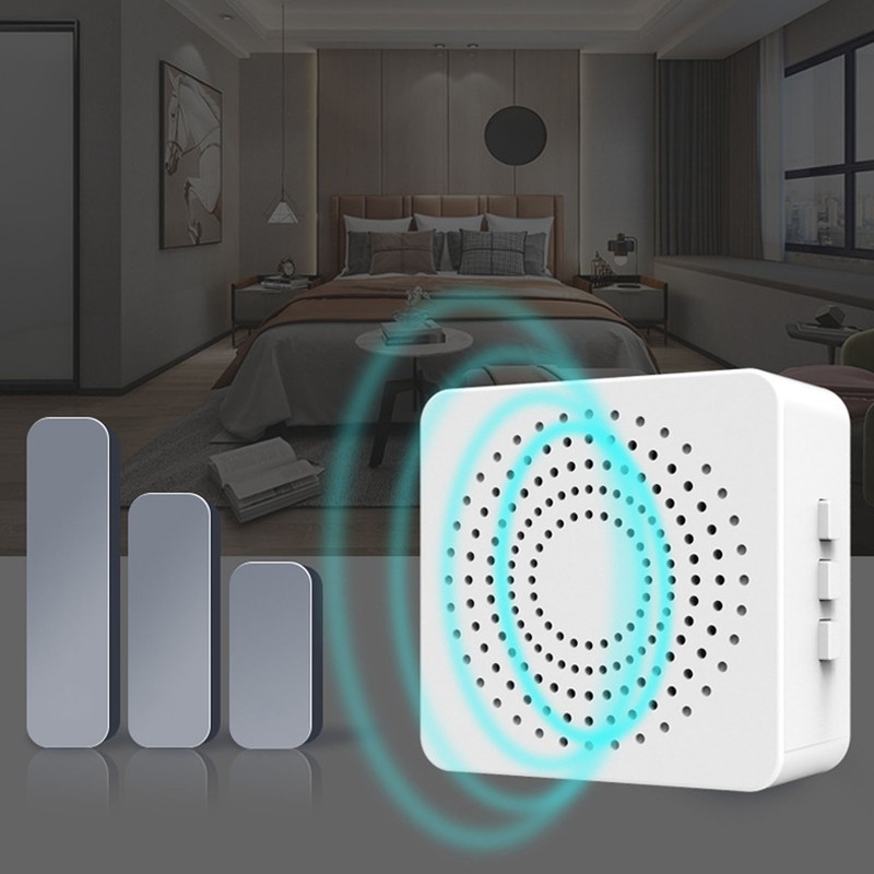 Wireless Doorbell Home Intelligent Remote Control Doorbell USB Power Supply