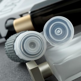 Mrsdry Travel Bottles for Toiletries, Tsa Approved 3oz Travel Bottles, BPA Free Leak Proof Travel Size Toiletry Containers, Refillable Travel Accessories with Toiletry Bag for Shampoo Liquid (4 Pack)