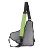 Polyester Multifunctional Fishing Tackle Crossbody Bag with Adjustable Shoulder Straps(Green