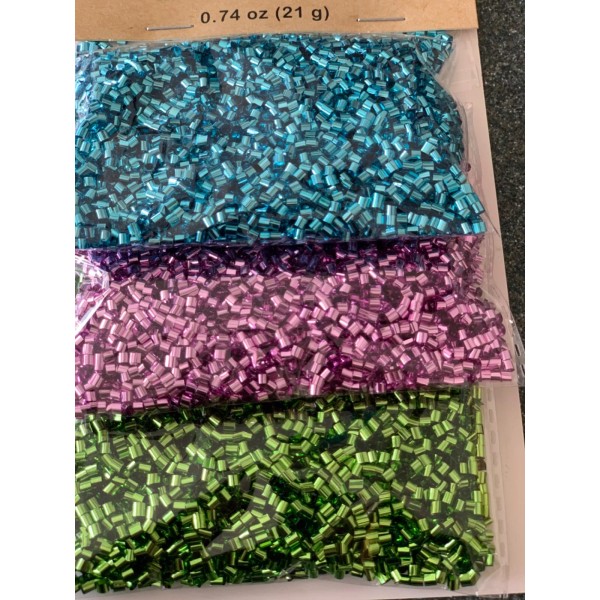 Adhesive Wwod Shapes CONFETTI BLUE BRIGHT PINK, GREEN, CONFETTI 3