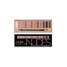 L.A. Girl - Sombra de ojos Beauty Brick, Nudes, 0.42 onzas