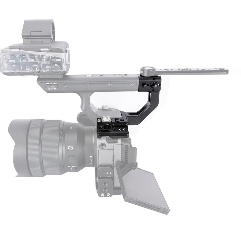 NICEYRIG FX3 FX30 XLR Handle Extension Kit, Circular-Shape Grip Extender