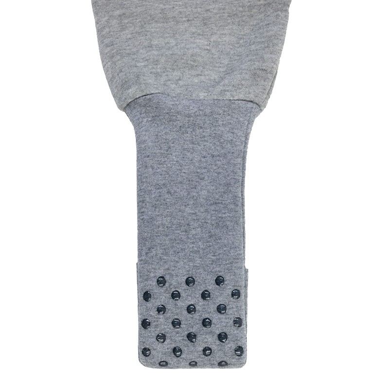 Snugabye Adaptive Back-Zip Convert-A-Foot Sleeper (2, Grey)