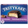 Tastykake Dark Chocolate Peanut Butter Kandy Kakes, 12 Count (Pack