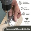 3 Pcs Hinge Drill Bit Set, Self Centering Drill Bit,