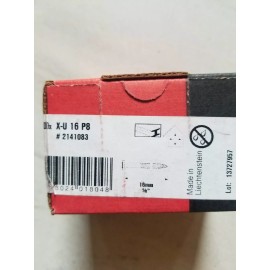 HILTI UNIVERSAL NAIL X-U 16 P8 (100-BOX )   #2141083