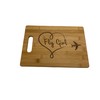 Fly Girl Cutting Board, For Flight Attendants, Bamboo