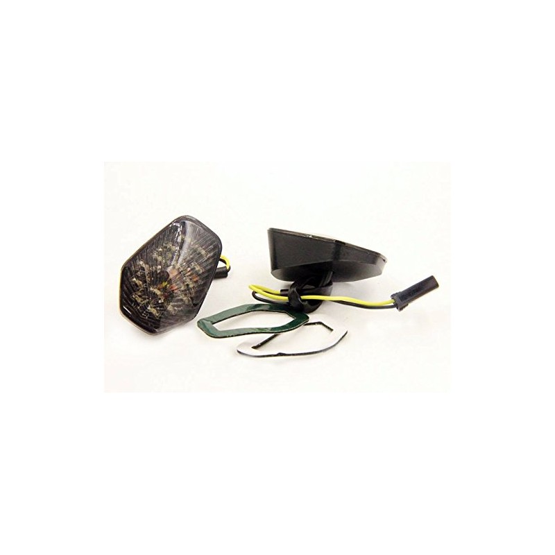 HTTMT MT224-009-SK luces LED de señal de giro de humo