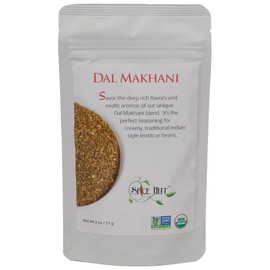 The Spice Hut Organic Dal Makhani Seasoning, Quick & Easy Spice Blend for Indian Cooking, 2 oz