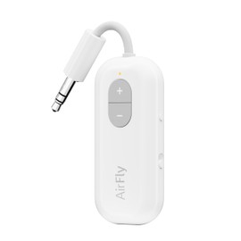 Twelve South AirFly SE  Adaptador de transmisor de audio inalmbrico Bluetooth para AirPodsauriculares, batera de ms de 20 horas, funciona con...      