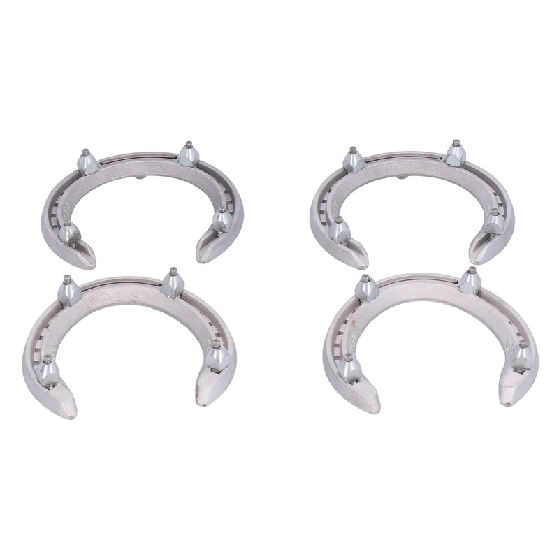 Aluminum Alloy AntiSlip Snow Speed Racing Horseshoes Kit Horse Training