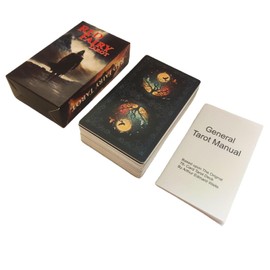 Divination Tarot Cards - Red Fairy Tarot Deck Divination Tool | Standard Tarot Deck in English, Classic Tarot Cards for Beginners and Professionals