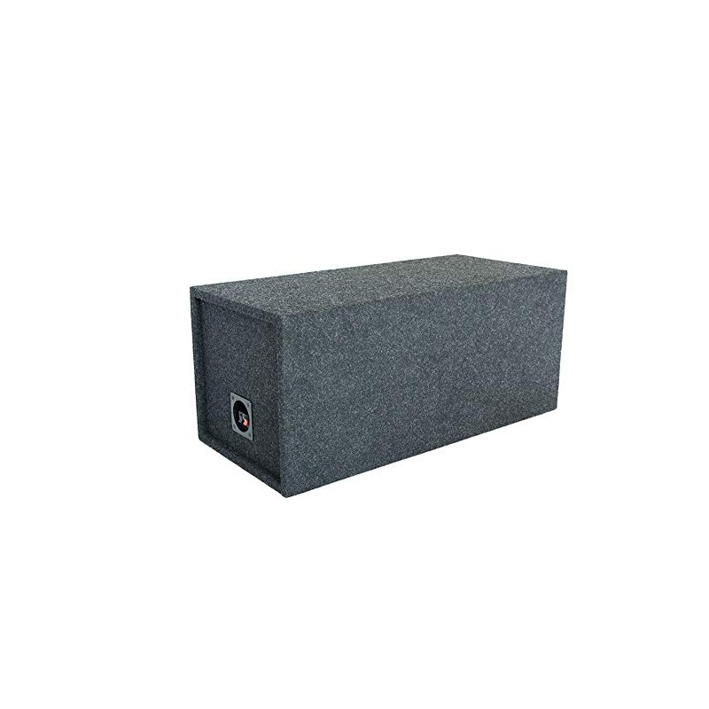 Atrend BBox E12D Dual 12" Sealed Carpeted Subwoofer Enclosure
