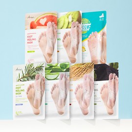 Ariul Smooth & Pure Foot Peeling Mask 2ea - Kiwi Exfoliating (2ea)