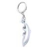 Komonee Dolphin Silver Bottle Opener Key Chain Metal Aquatic Animal