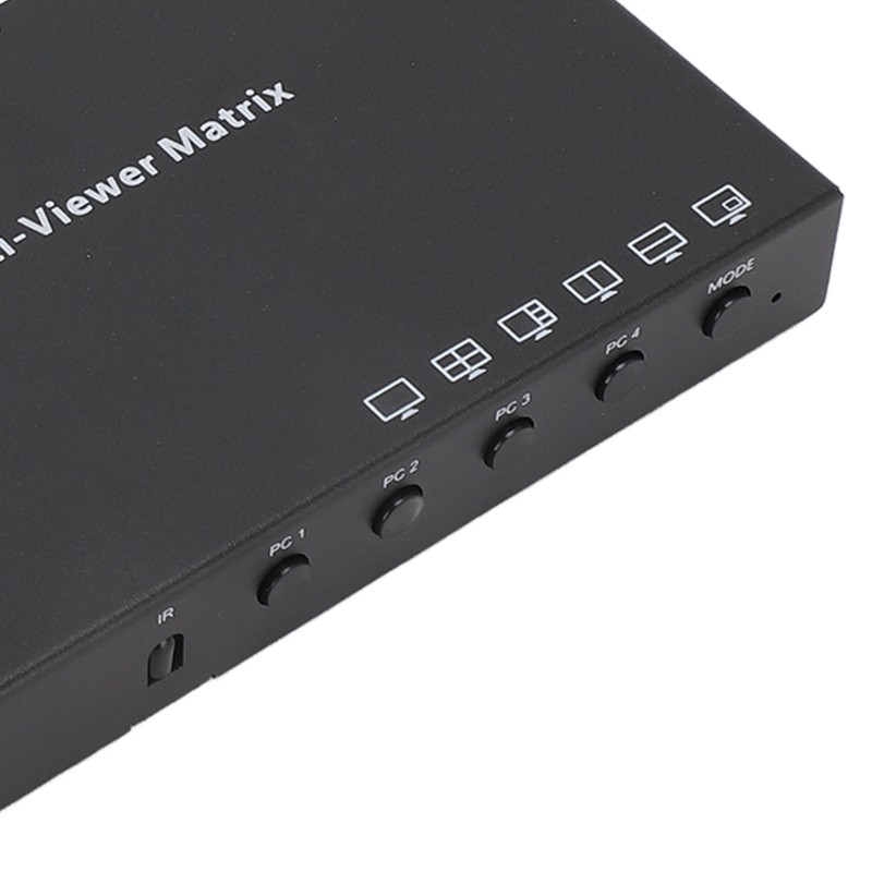 4K 30Hz HD Multimedia Interface Switch Splitter with Remote 6