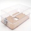 13016 Clear Plastic Thermostat Guard, Ring and Solid Bases -