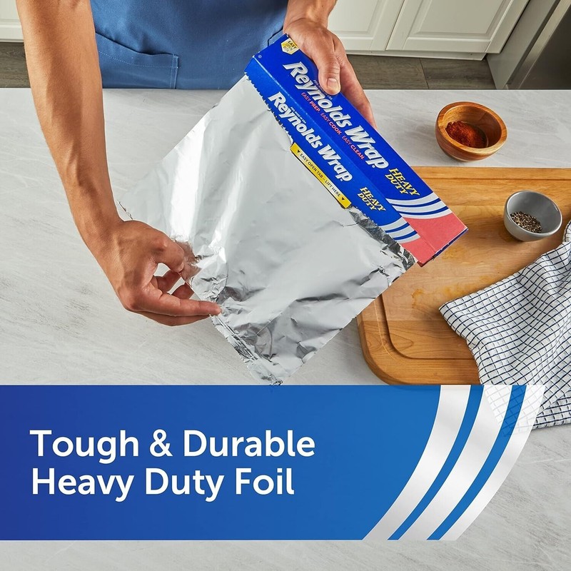 Reynolds Heavy Duty Aluminum Foil 50 Square Feet Packaging May