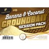 Session Pack Banana & Coconut Groundbait - Yellow, 600 g